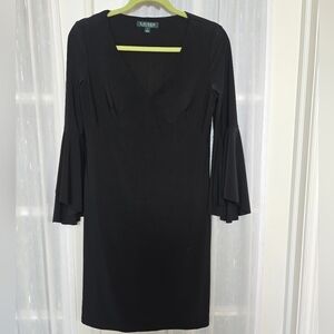 Ralph Lauren Black Long Sleeve Dress